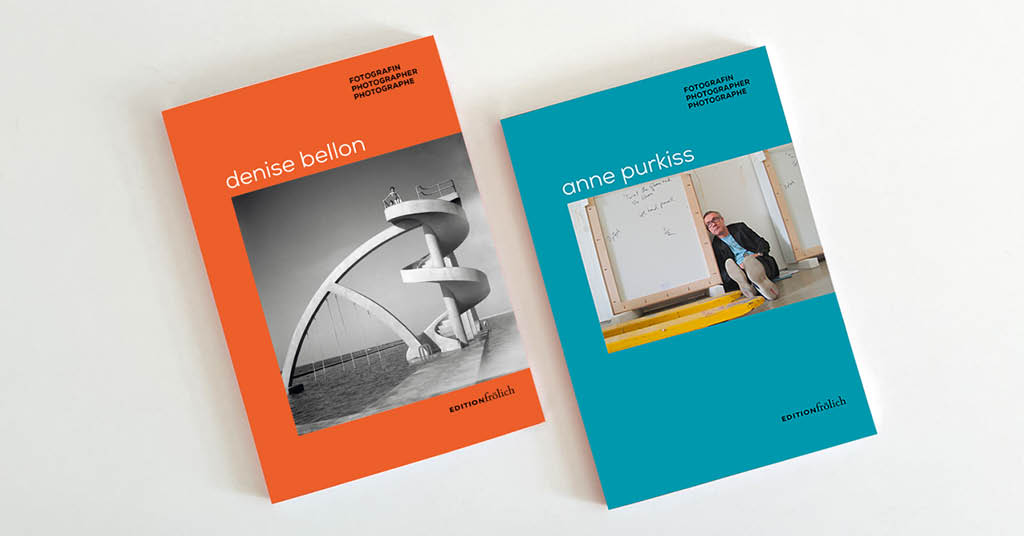 Ansicht der beiden Bücher denise bellon (links) und anne purkiss (rechts)